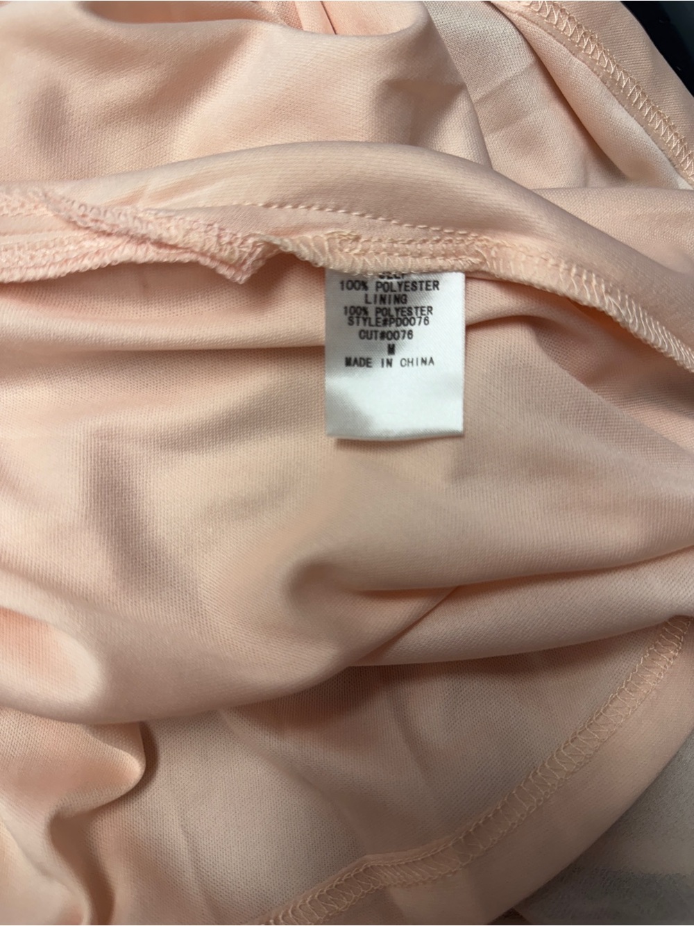 Dainty Hooligan Blush Pink Ruffle Mini Dress - Picture 5 of 5